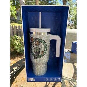 HydraPeak NBA Boston Celtics Stainless Steel Insulated Tumbler Straw Handle